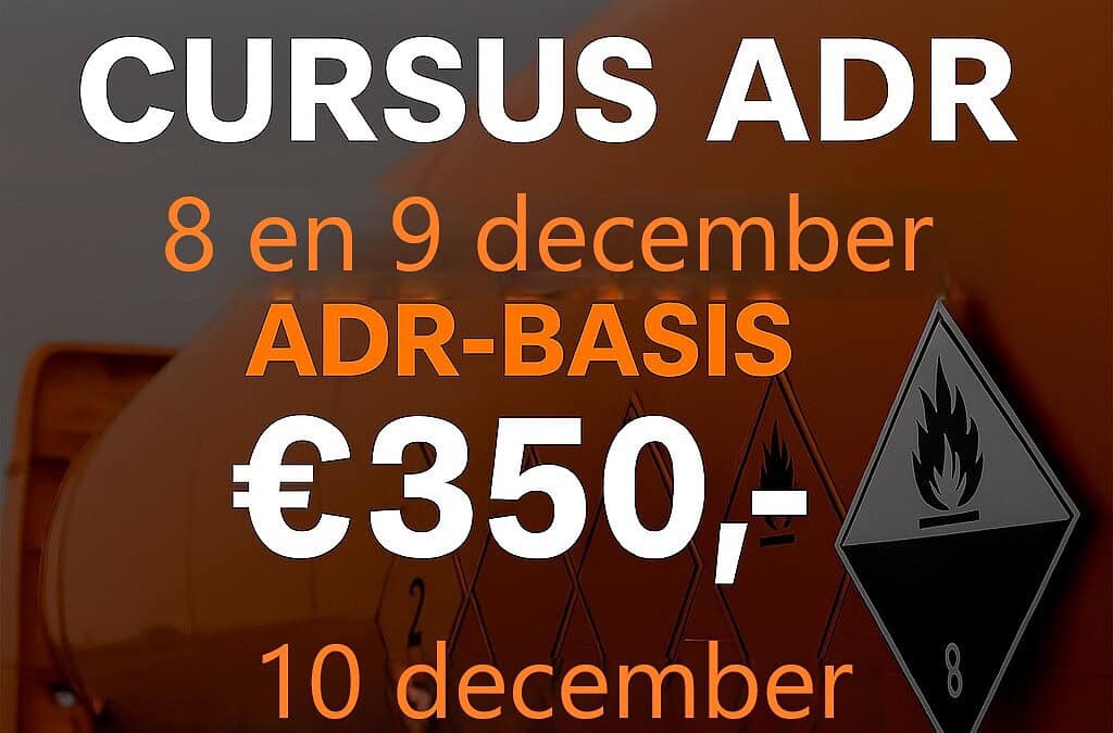 ADR-basis en tank in december!