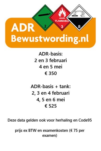 ADR-basis en tank